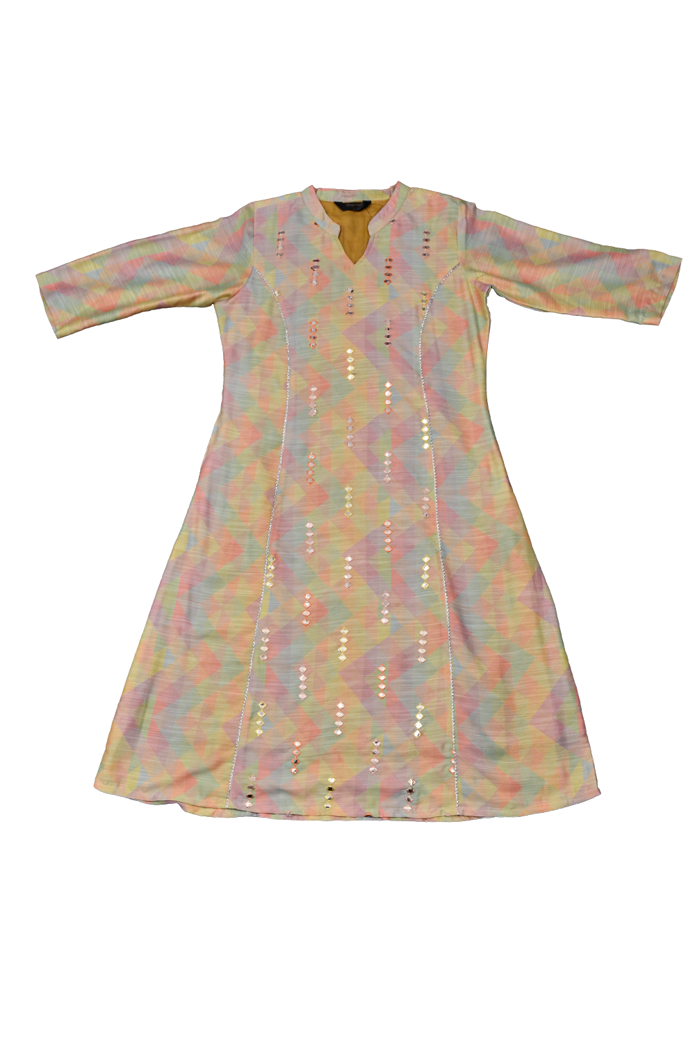 <p>Long Kurti Yellow<br></p>